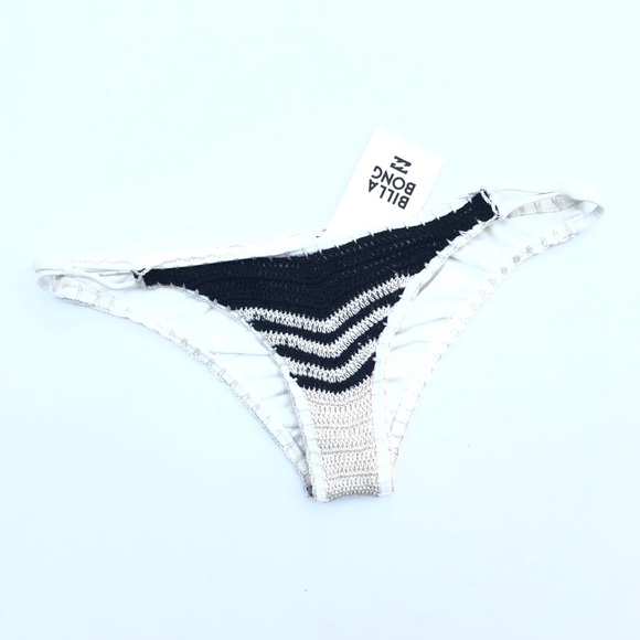 NWT Billabong Crochet Bikini Bottoms Small - Picture 4 of 10